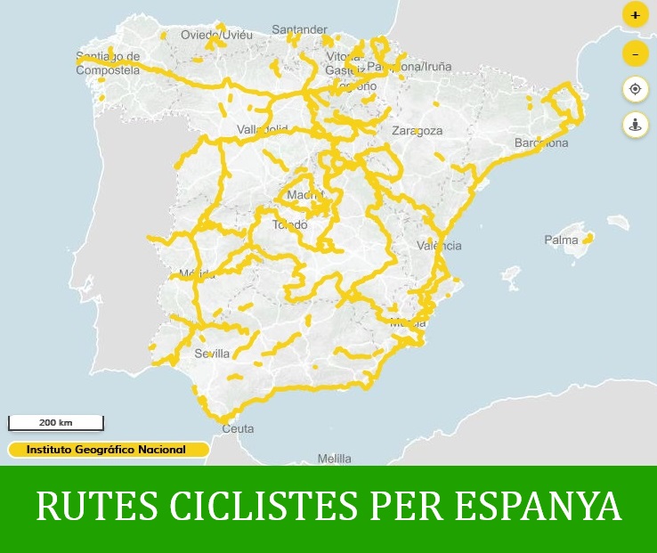 La ribera en bici